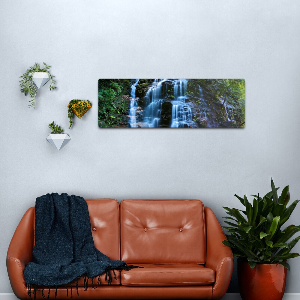 Sylvia Falls, Blue Mountains, New South Wales, Australia Metal Print