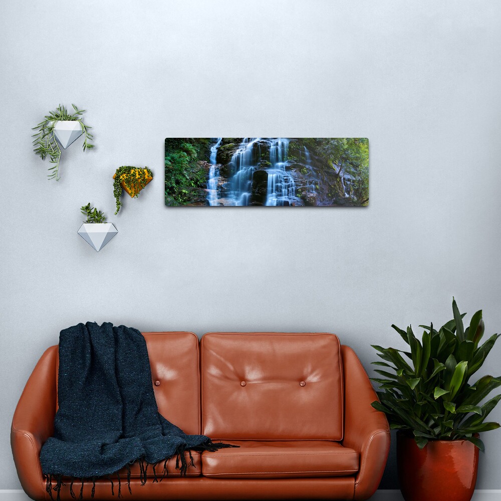 Sylvia Falls, Blue Mountains, New South Wales, Australia Metal Print