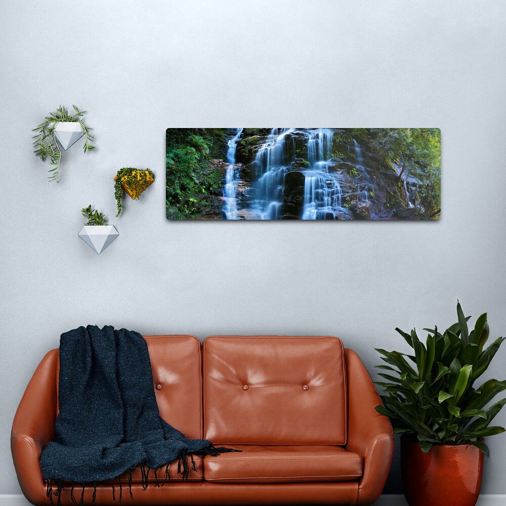 Sylvia Falls, Blue Mountains, New South Wales, Australia Metal Print