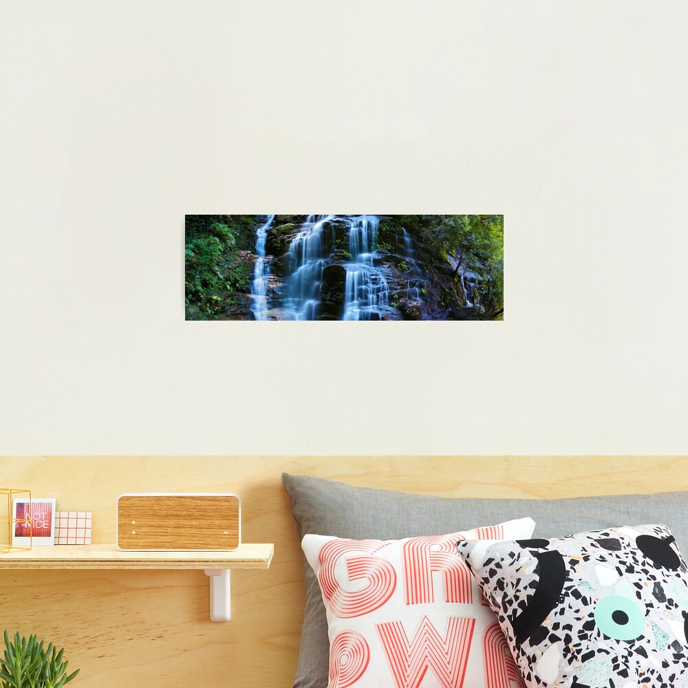 Sylvia Falls, Blue Mountains, New South Wales, Australia Photographic Print