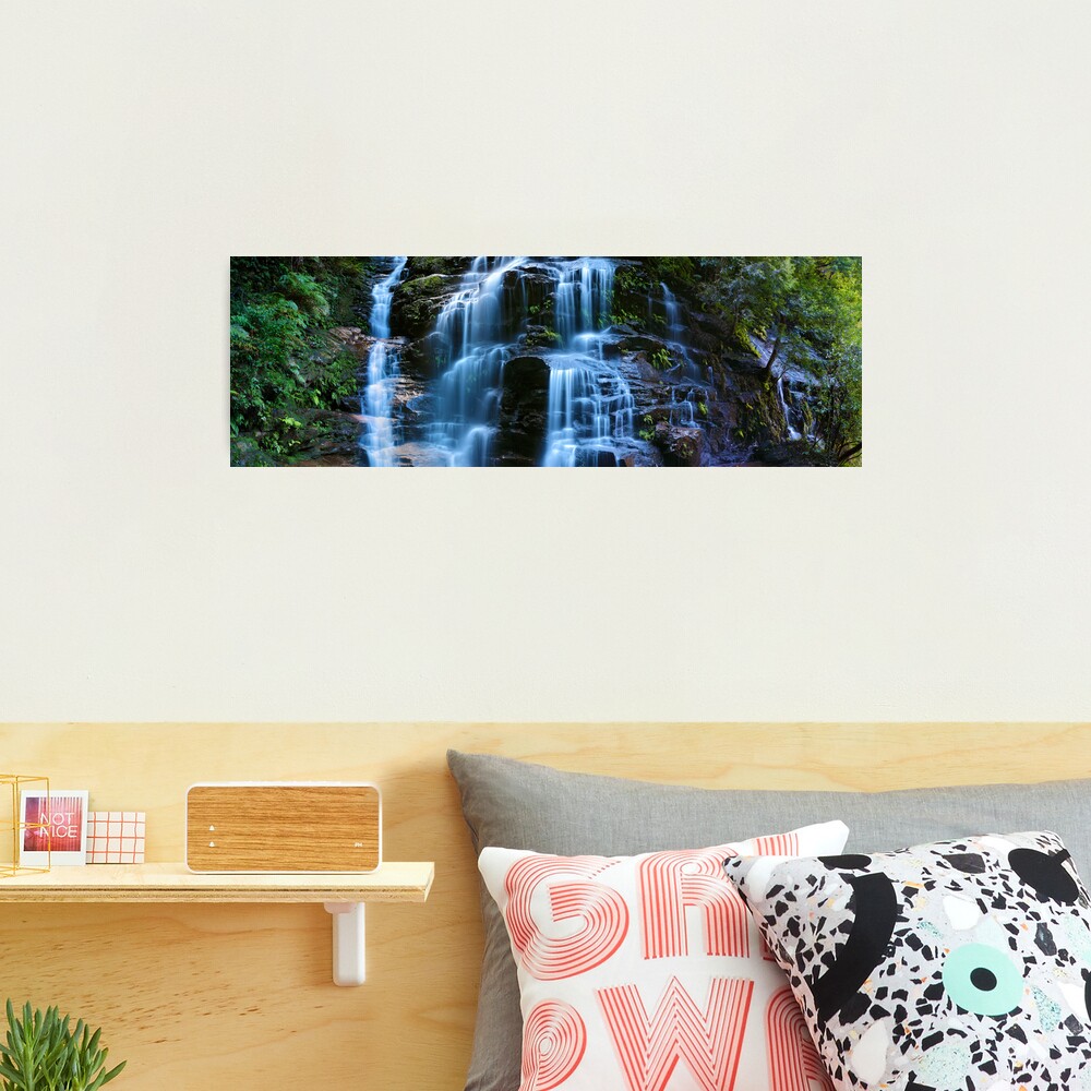 Sylvia Falls, Blue Mountains, New South Wales, Australia Photographic Print