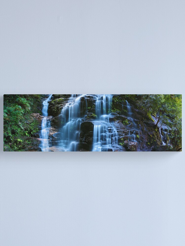 Alternate view of Sylvia Falls, Blue Mountains, New South Wales, Australia Canvas Print