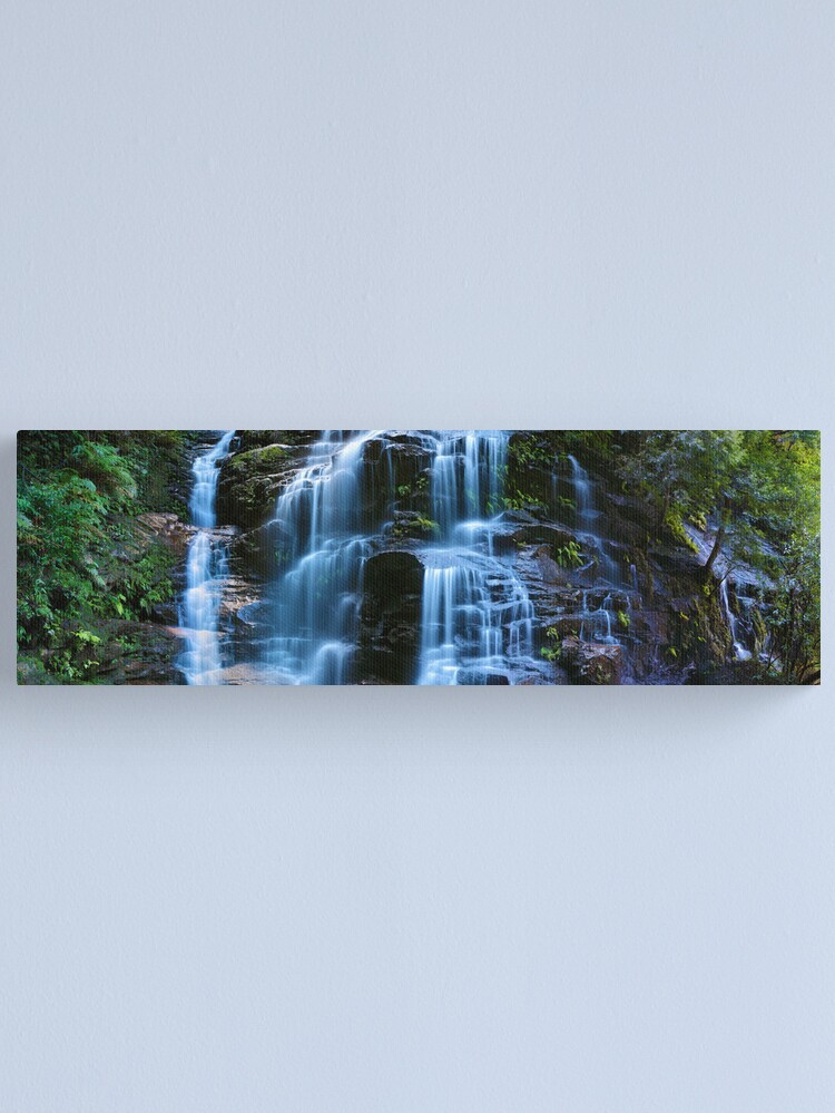 Alternate view of Sylvia Falls, Blue Mountains, New South Wales, Australia Canvas Print