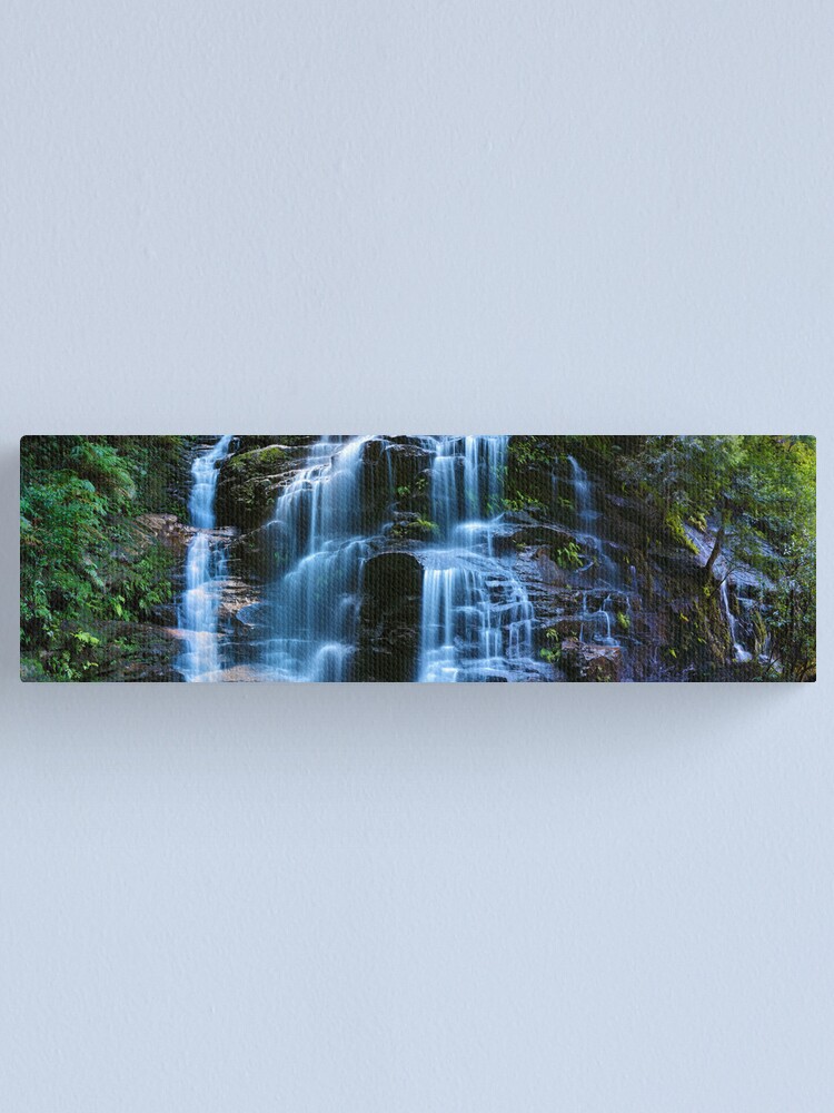 Alternate view of Sylvia Falls, Blue Mountains, New South Wales, Australia Canvas Print