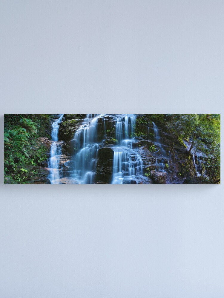 Alternate view of Sylvia Falls, Blue Mountains, New South Wales, Australia Canvas Print