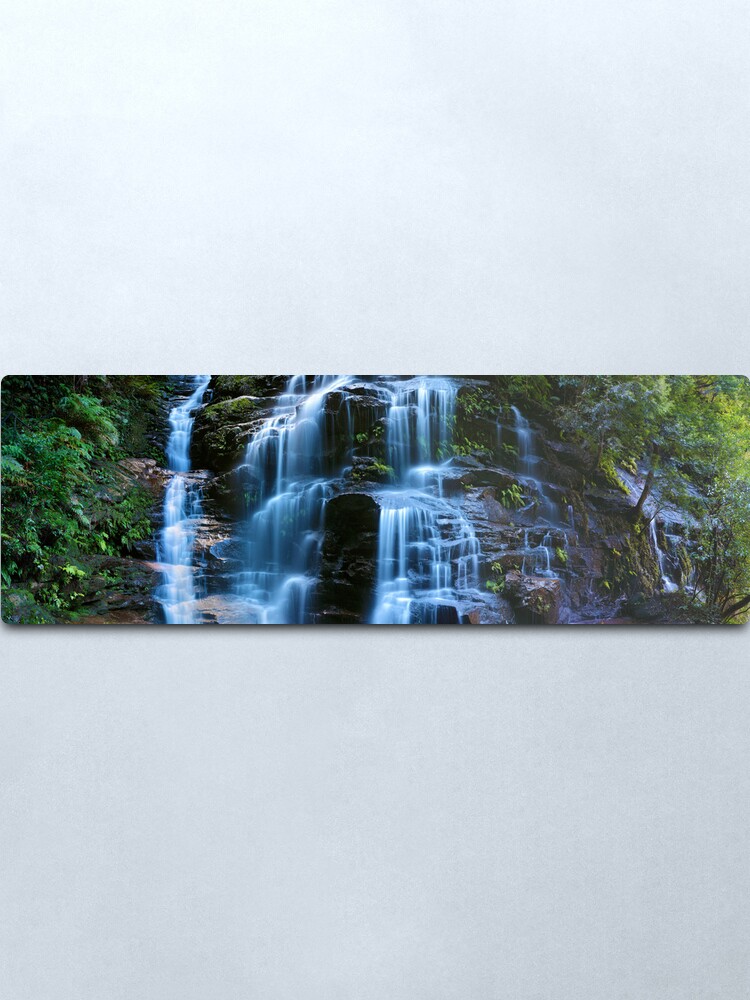 Alternate view of Sylvia Falls, Blue Mountains, New South Wales, Australia Metal Print