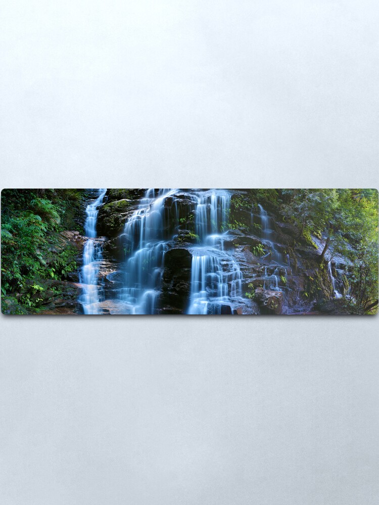 Alternate view of Sylvia Falls, Blue Mountains, New South Wales, Australia Metal Print