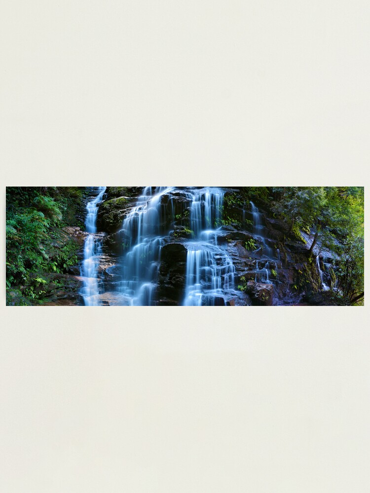 Alternate view of Sylvia Falls, Blue Mountains, New South Wales, Australia Photographic Print