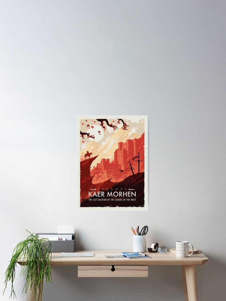 Thumbnail 2 of 3, Poster, Visit The Continent II designed and sold by lazare.