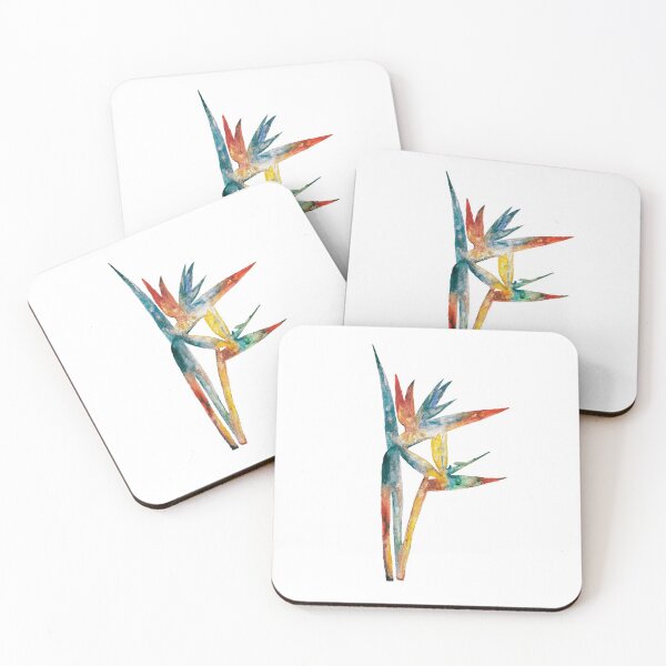 Item preview, Colourful plant art - Bird of Paradise #2 designed and sold by Leela's House.