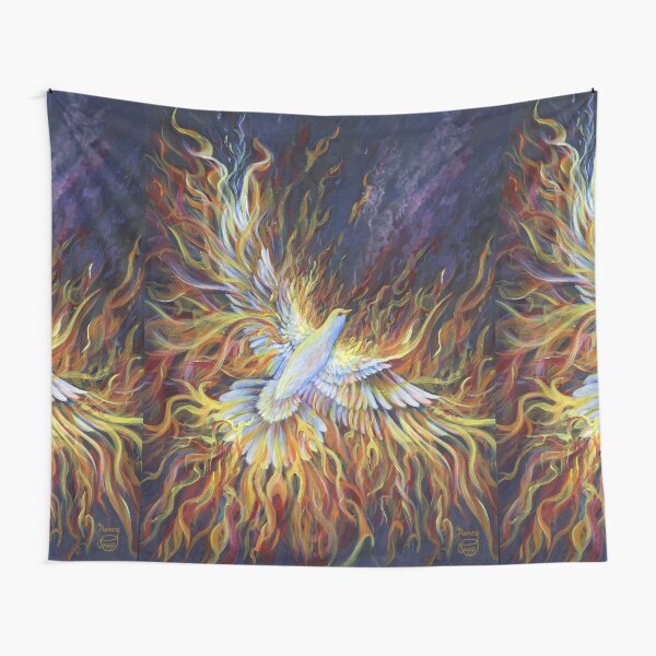 Holy Fire Tapestry