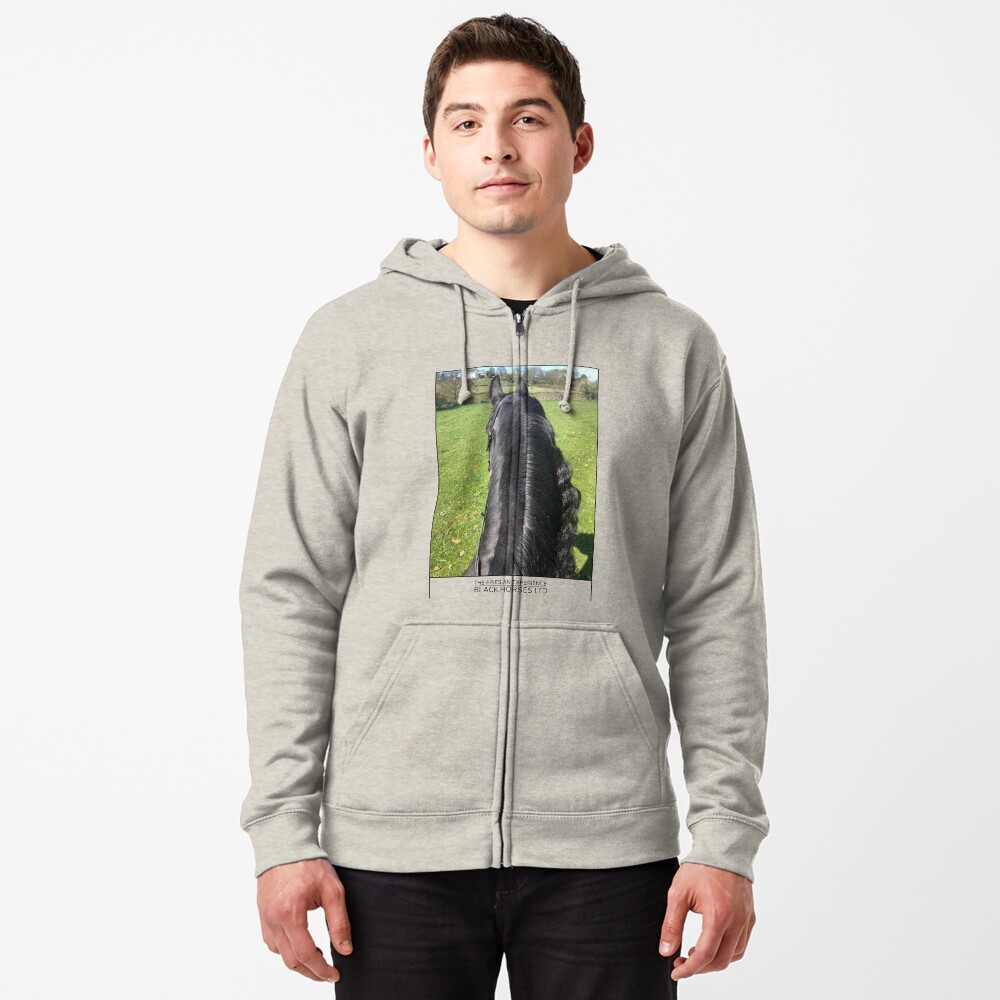 Item preview, Zipped Hoodie designed and sold by Blackhorsesltd.