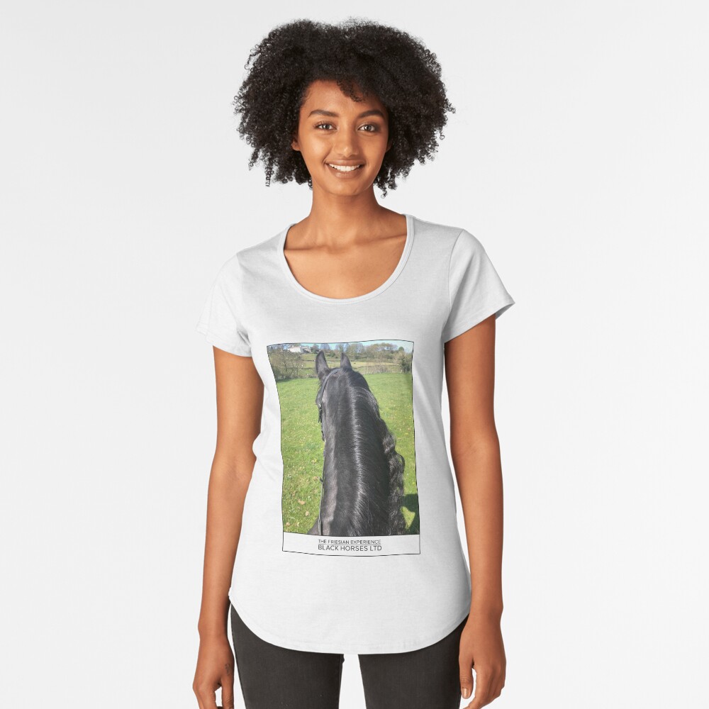 Item preview, Premium Scoop T-Shirt designed and sold by Blackhorsesltd.