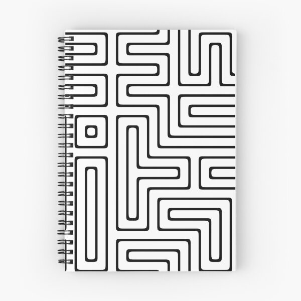 Item preview, black and white maze designed and sold by Sybille-Yates.