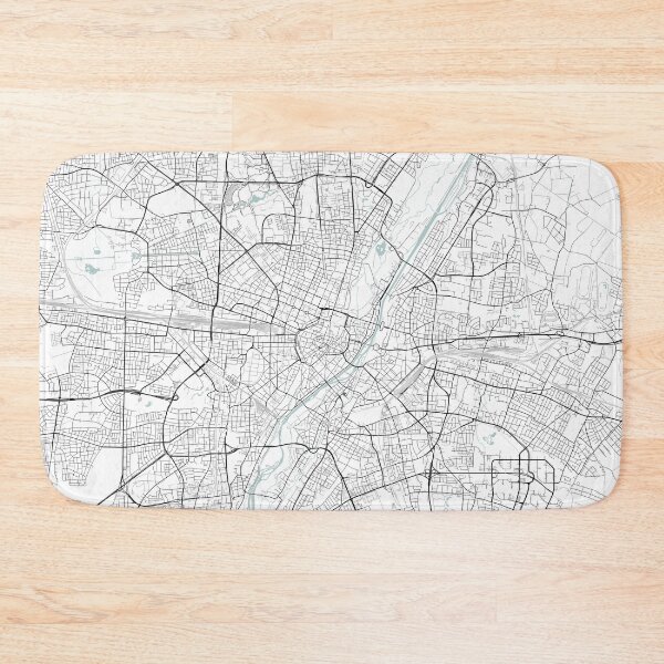 Item preview, Munich City Map designed and sold by JLCDesign.