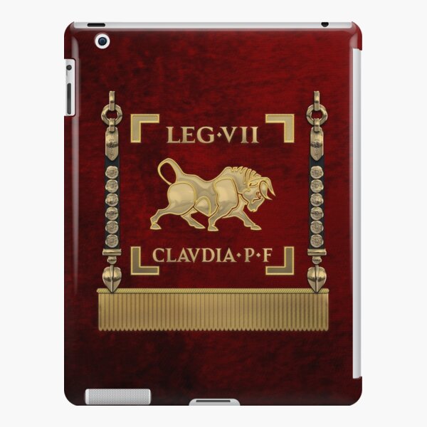 Standard Of The 11th Roman Legion Vexillum Of Legio Xi Claudia Ipad Case Skin By Captain7 Redbubble