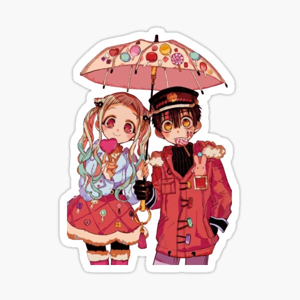 hanako y yashiro - tbhk Pegatina