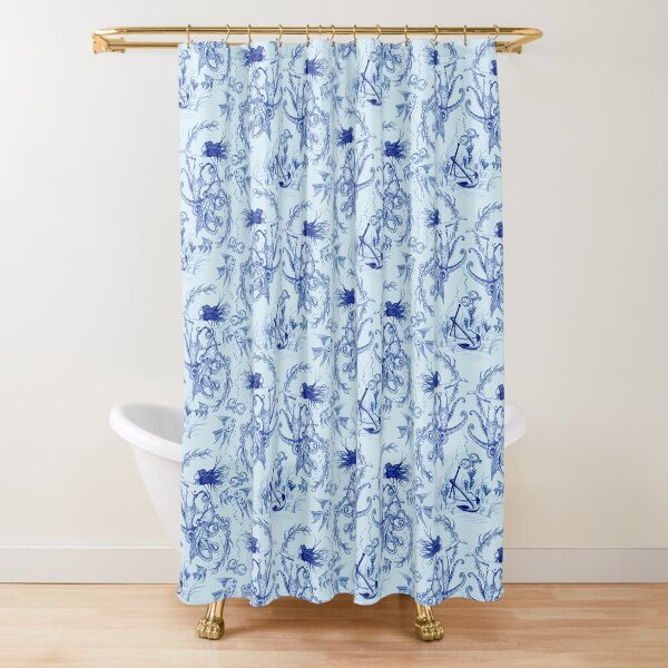 Mermaid toile Shower Curtain