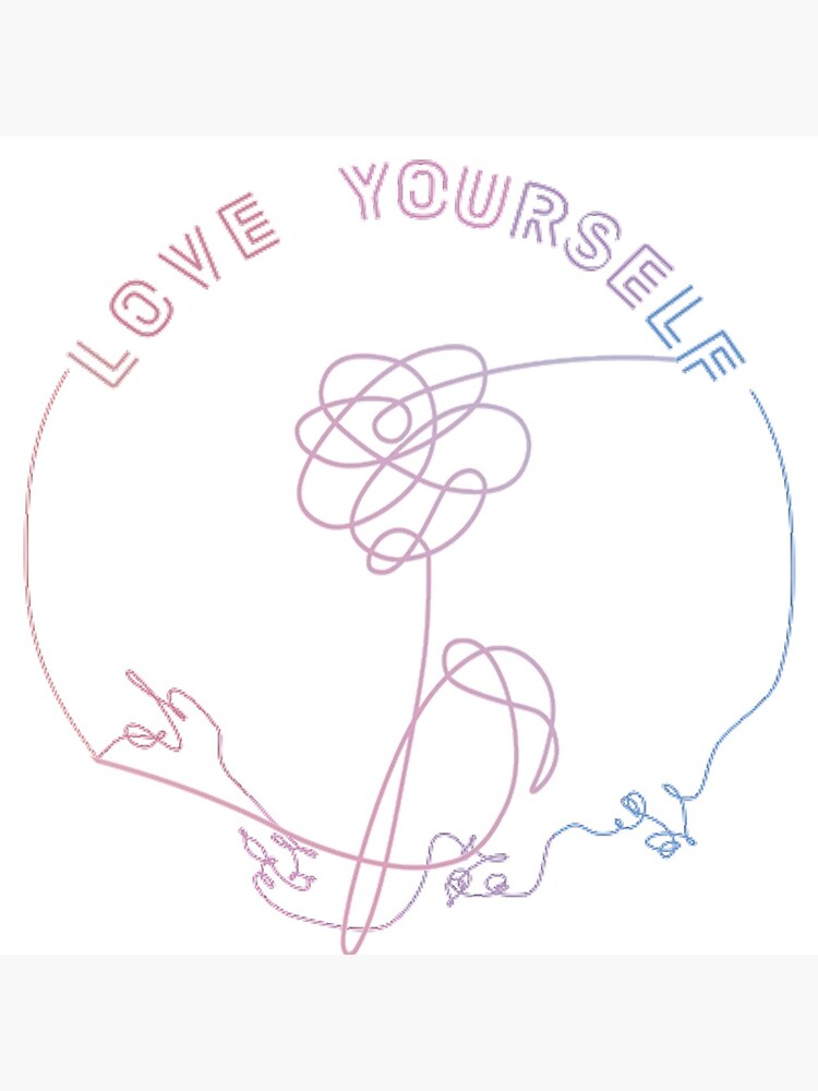 bts-love-yourself-her-flower-aesthetic-poster-by-gchoco-redbubble