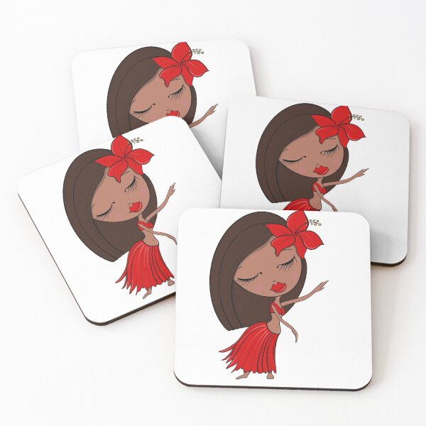 Item preview, Hula Dancer in Red designed and sold by Shelley  Epling Embrey.
