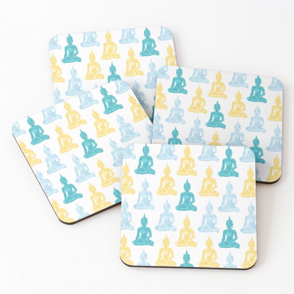 Item preview, Fresh Air Buddhas Pattern designed and sold by XOOXOO.