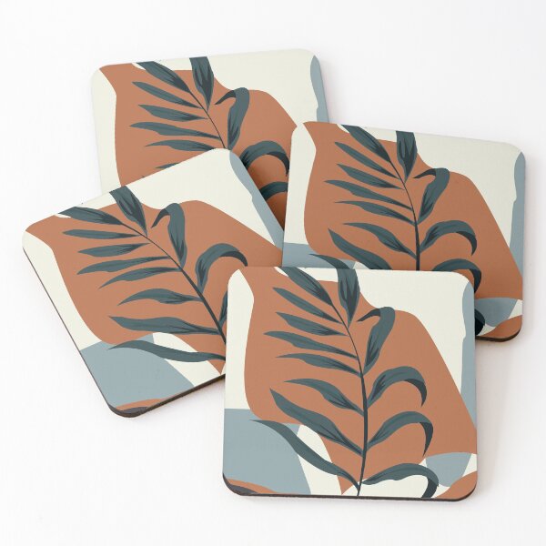 Item preview, Modern abstract art and leaf  designed and sold by SGS-.