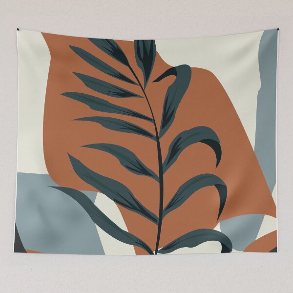 Item preview, Modern abstract art and leaf  designed and sold by SGS-.