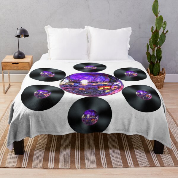Item preview, Disco Record Flower designed and sold by Deborah Camp.