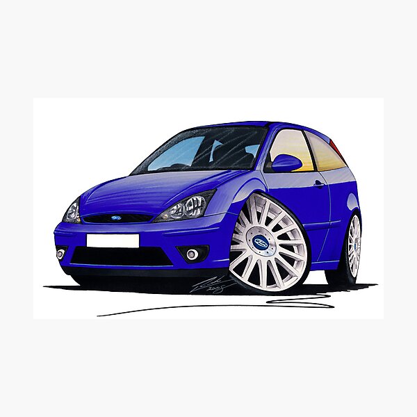 Ford Focus RS (Mk2) Blue