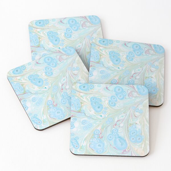 Item preview, Marbled Paper Abstract:Exotic Plumage designed and sold by MarbleCloud.