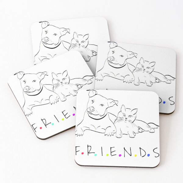 Item preview, best friends cat dog ever designed and sold by DZ Vibe Studio.
