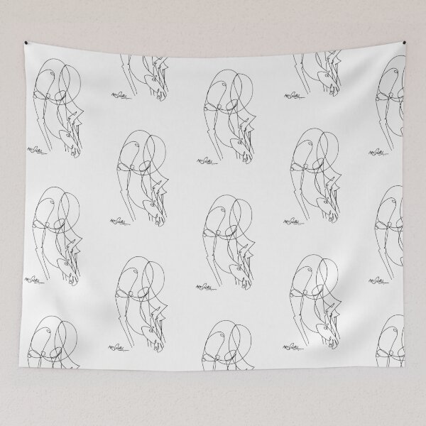Item preview, Camel leans down,1196B,27x40,ink on paper,ArtGuru designed and sold by Art Guru.