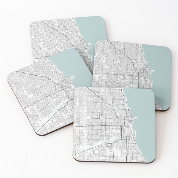 Item preview, Chicago City Map designed and sold by JLCDesign.