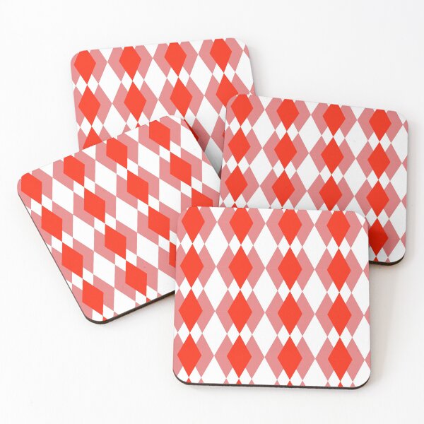 Item preview, Red diamond pattern designed and sold by morganmaterni.