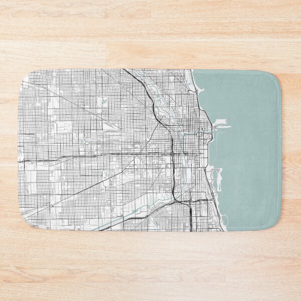 Item preview, Chicago City Map designed and sold by JLCDesign.