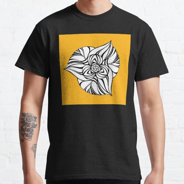 Zebra Flower Classic T-Shirt