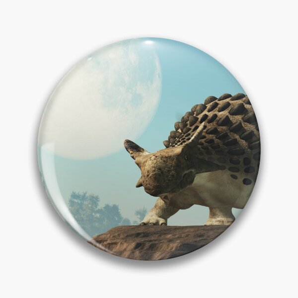 Item preview, Ankylosaurus on a Rock Under the Moon designed and sold by Daniel Eskridge.