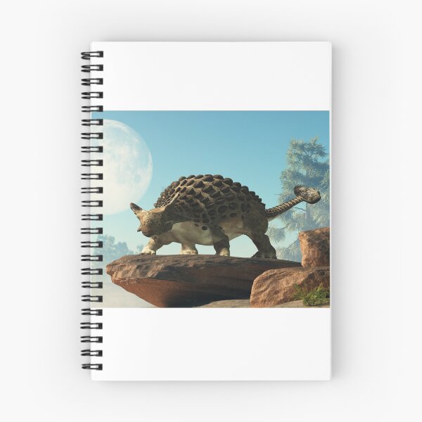 Item preview, Ankylosaurus on a Rock Under the Moon designed and sold by Daniel Eskridge.