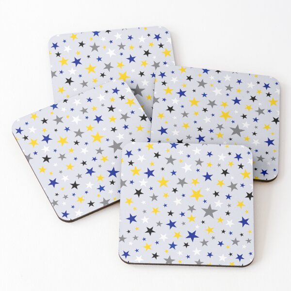 Item preview, Scattered Stars on Blue designed and sold by VintageStyle.
