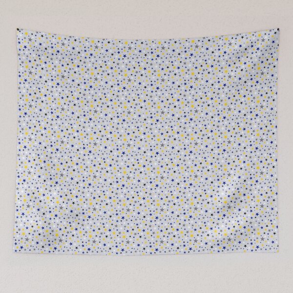 Item preview, Scattered Stars on Blue designed and sold by VintageStyle.