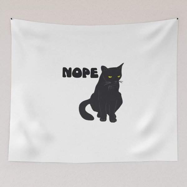 Aperçu de l'œuvre Nope Cat créée et vendue par CatArtStore.