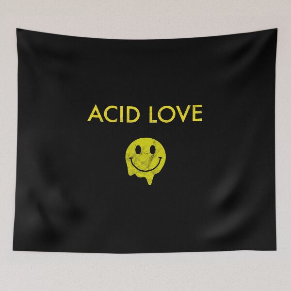 Item preview, Acid Love Techno Rave Drugs Wasted Party 80s 90s Vintage design designed and sold by A-Fashion.