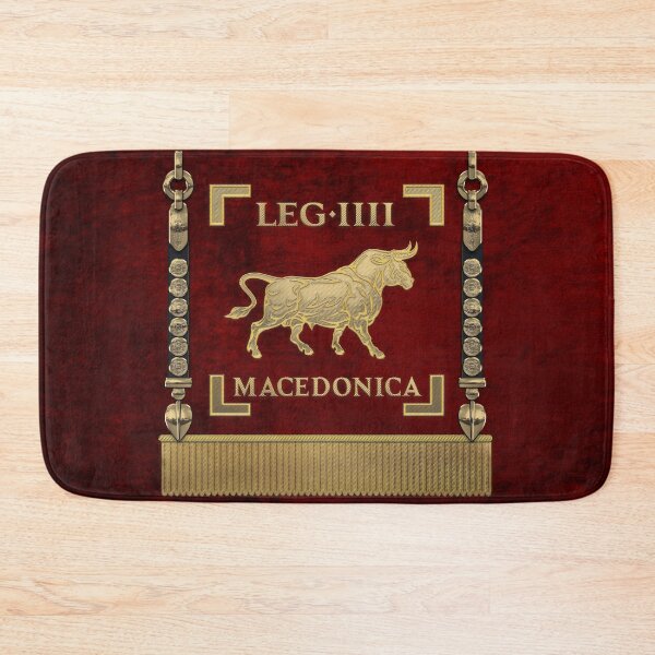 Item preview, Standard of the Macedonian Fourth Legion - Vexillum of Legio IV Macedonica designed and sold by Serge Averbukh Art Studio.
