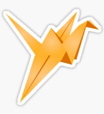 Origami Crane Sticker