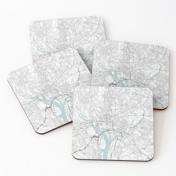 Item preview, Washington DC City Map designed and sold by JLCDesign.
