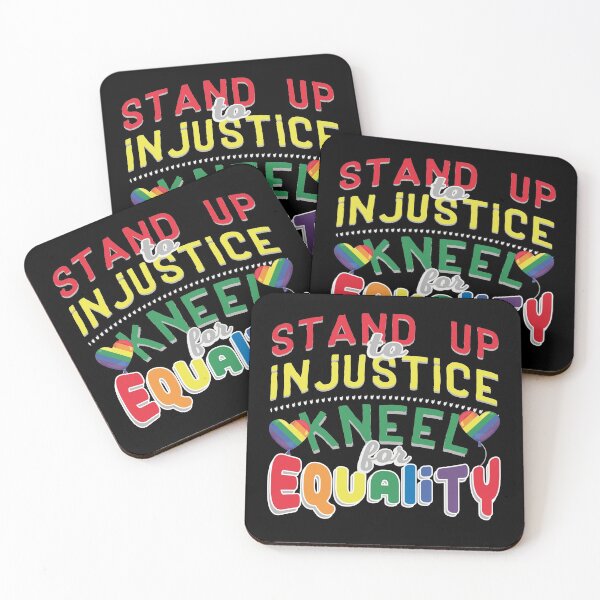 Item preview, Stand Up to Injustice Kneel for Equality designed and sold by Mrpotts73.