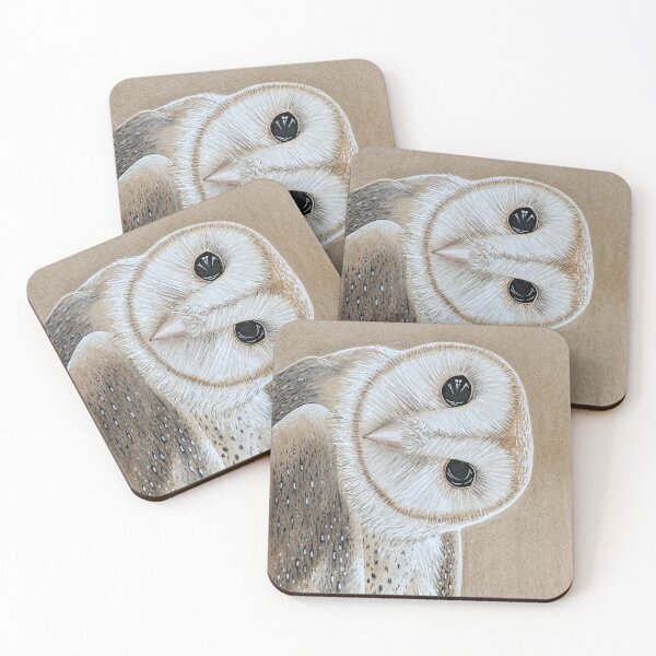 Item preview, Barn Owl designed and sold by AngelaStone-Art.