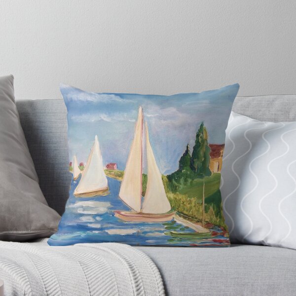 Item preview, Monet's Boats designed and sold by Kimberly Stein Studio.