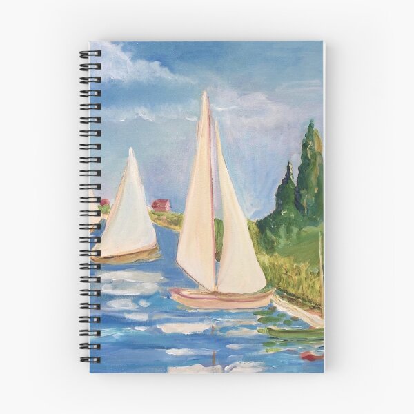 Item preview, Monet's Boats designed and sold by Kimberly Stein Studio.