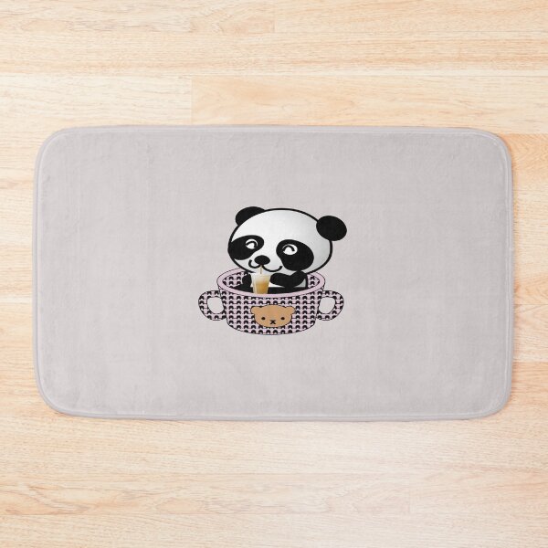 Item preview, Panda bear and a caffe latte designed and sold by kookbooin.